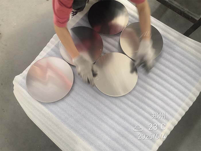 Aluminum Disc to Columbia