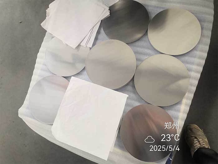 Aluminum disc circle to Mexican