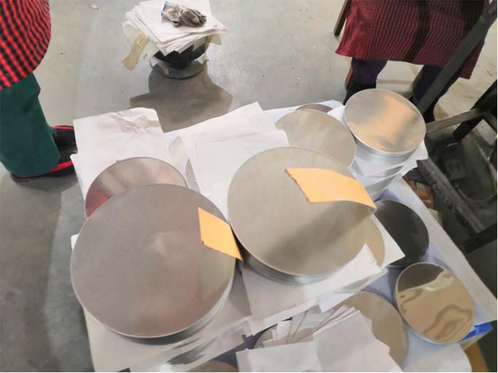 Burkina Faso Aluminum Disc circle